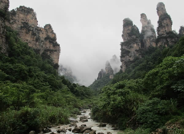 十里画廊,十里画廊景点介绍,索溪峪风景区__张家界